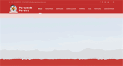 Desktop Screenshot of parapenteparaiso.com