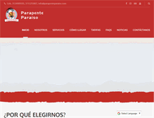 Tablet Screenshot of parapenteparaiso.com